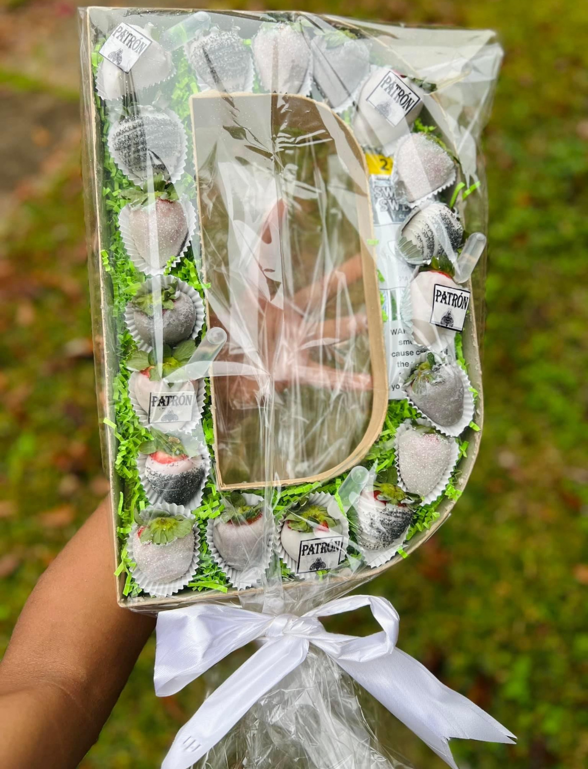 Infused Letter Filled With Berries 