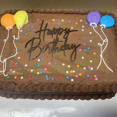 Quarter Sheet Cake 9x13x4