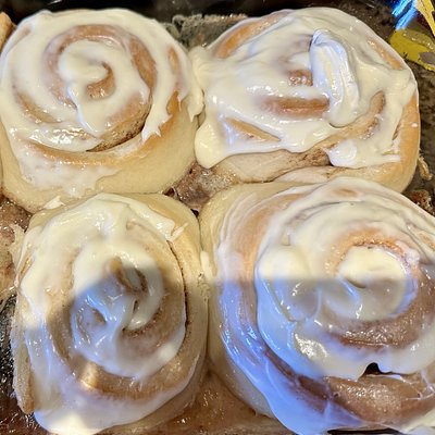 Brioche Cinnamon Rolls (4 Pack)