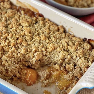 Apricot Cobbler