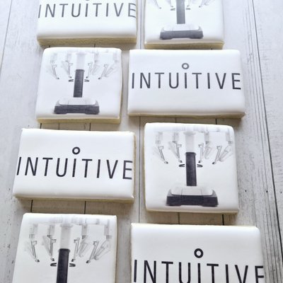 Custom Printed Corporate Logo Cookies