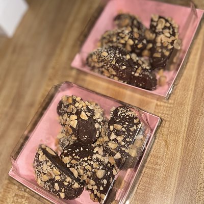 Chocolate Covered Apple Slices