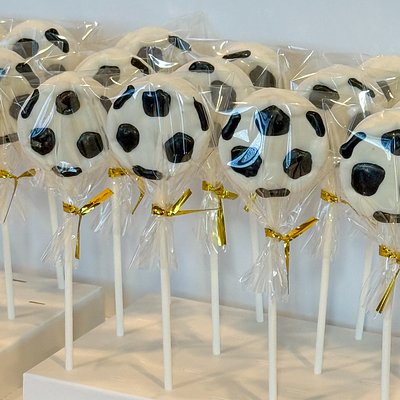 Cake Pops - Soccer (12)
