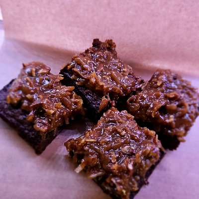 German Chocolate Brownies