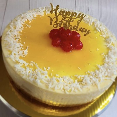 8 in Pina Colada Cheesecake 