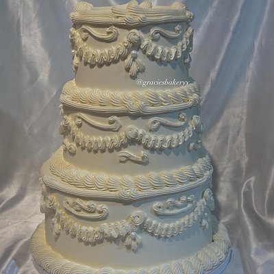 XL Tiered Cake (45-55 servings)