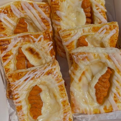 Pumpkin Cheese  Danish