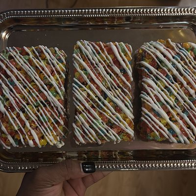 Fruity Pebble Rice Krispie🩷