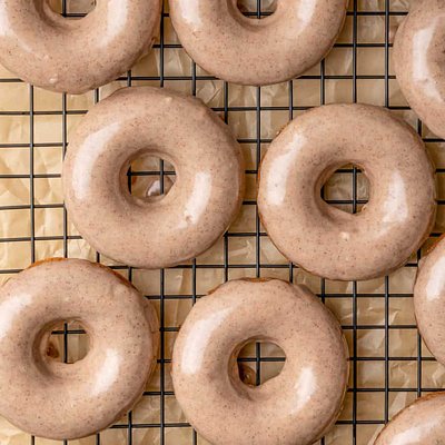 Glazed Apple Cider Donut 