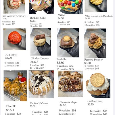 6 Pack Specialty Cookie Box