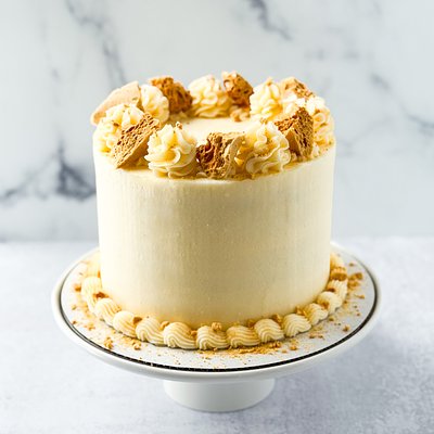 8” Milk And Honey Cake (Serves 20-24)