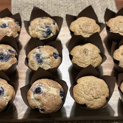 Muffins (half dozen) Lemon Blueberry
