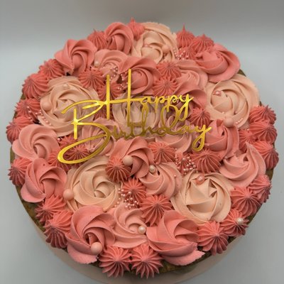 9” Round Custom Cookie Cake (Double Layer)