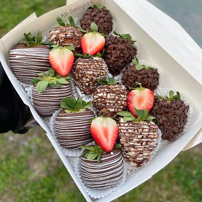 Chocolate Covered Strawberries- Variety Box