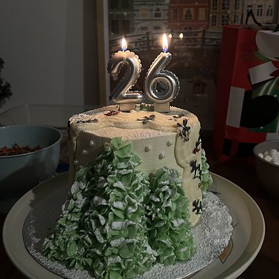 6in Customized Cake (2 tier)