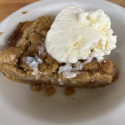 apple crisp pie 