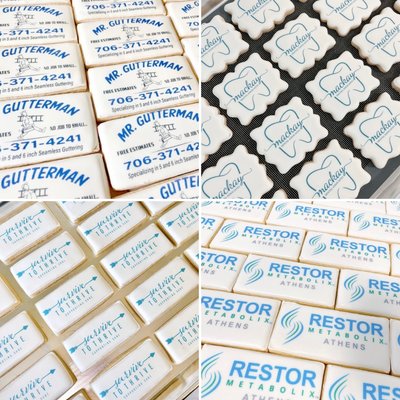 Printed Logo Cookies