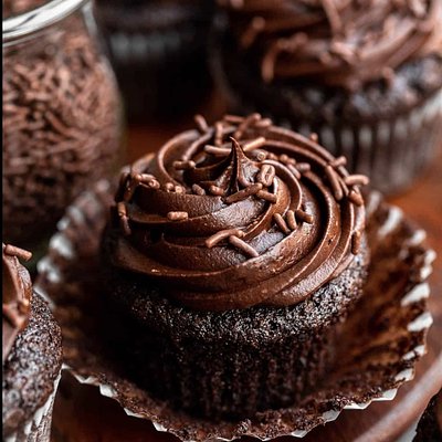 Mini Chocolate Cupcakes