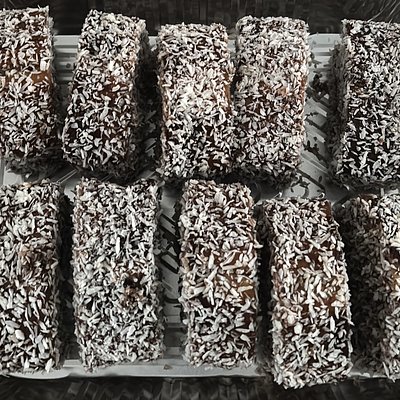 Chocolate Lamington