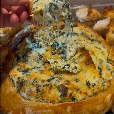 Sourdough And Dip  Artisan Bowl