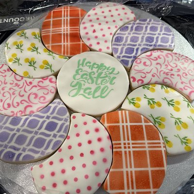 Easter Cookie Platter