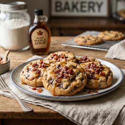 Maple Bacon Cookies 