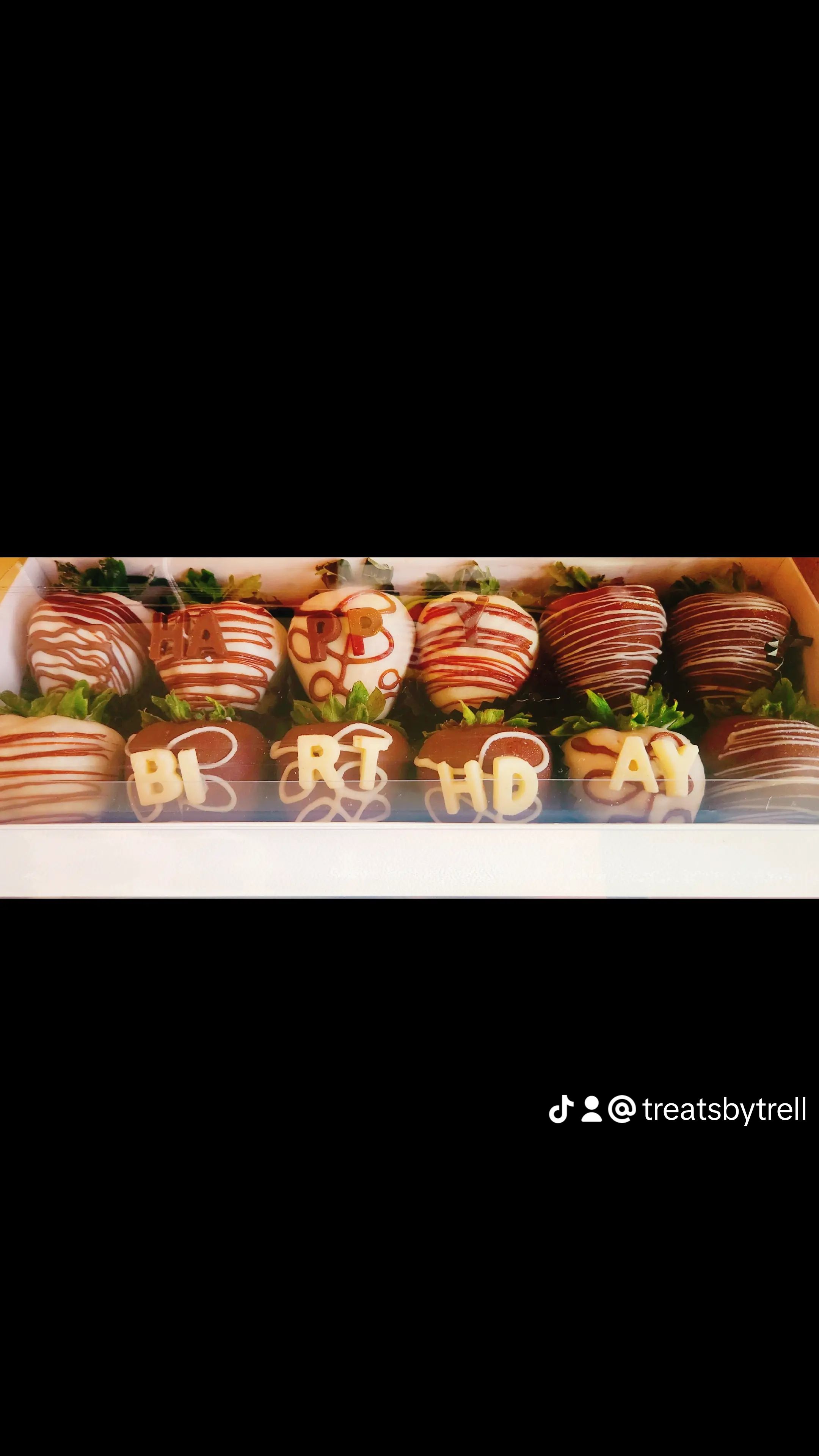 12 CHOCOLATE COVERED STRAWBERRIES 