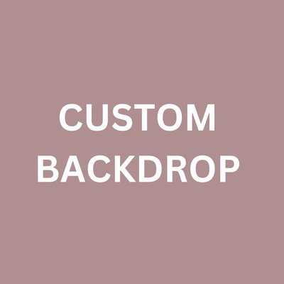 Custom Backdrop 