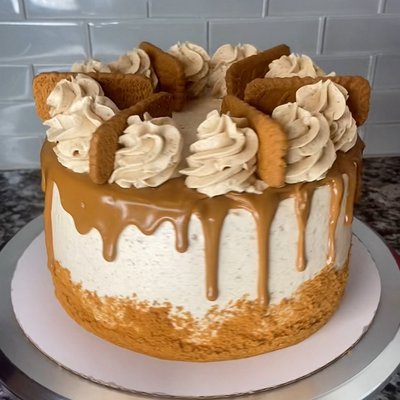 Biscoff Cookie Butter Cake 