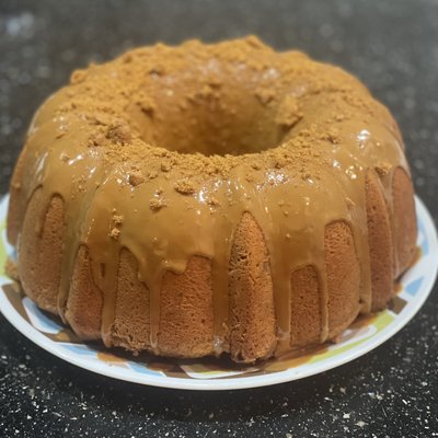 Biscoff Cookie Butter Pound Cake