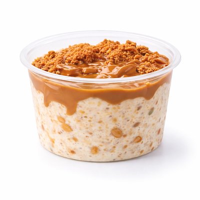 Lotus Biscoff Overnight Oats