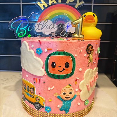 8 Inch 3 Layer Circle Cake 