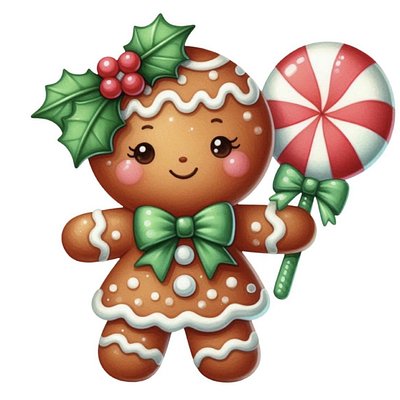 Custom Gingerbread Cookies - Teresa 