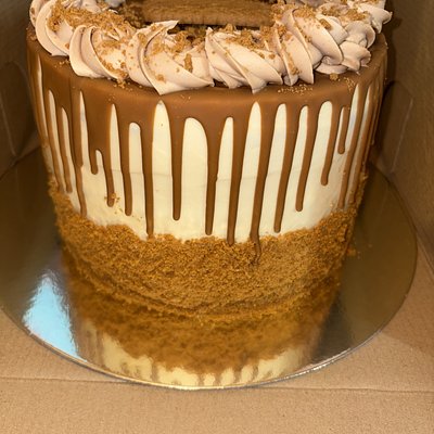 Biscoff Cookie Butter Cake