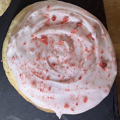 Gluten-free Strawberries And Cream Cookie