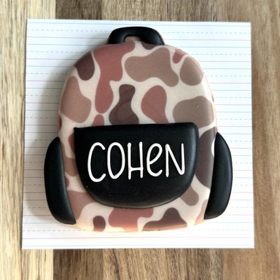 Camo Backpack