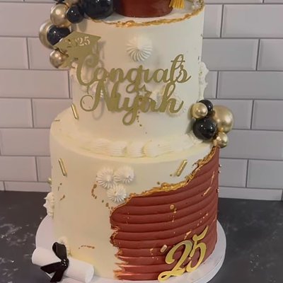 2 Tier Cake (4”/6”)