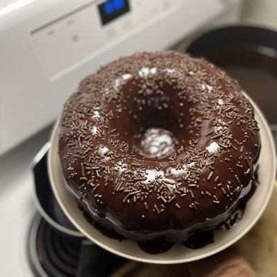 Chocolate bundt Cake chocolate Glaze 