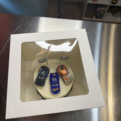 Cars Themed Cake 