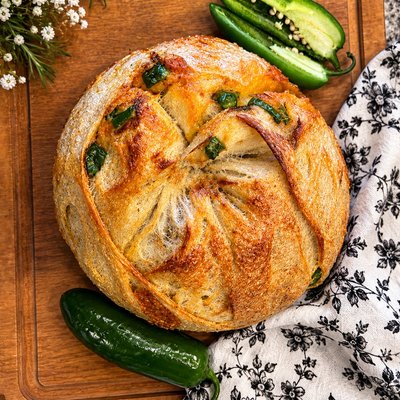 Jalapeño Cheese Sourdough 