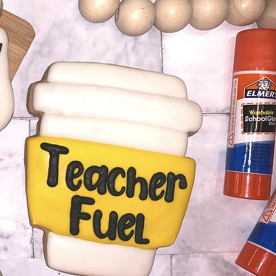 Teacher Fuel Cookie Box
