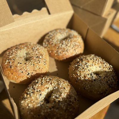 Everything Bagel Sourdough Bagel (single)