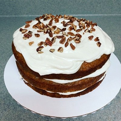 Carrot Cake w/Cream Cheese Frosting