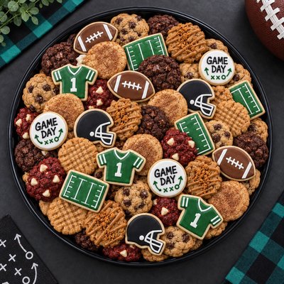 SPORTS COOKIE PLATTER