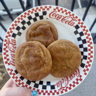 Pumpkin Snickerdoodle Cookies 