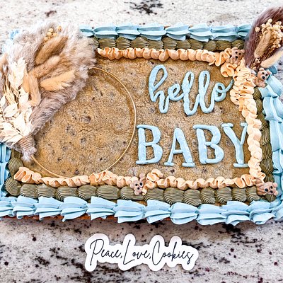 10” X 15” Chocolate Chip Cookie Cake