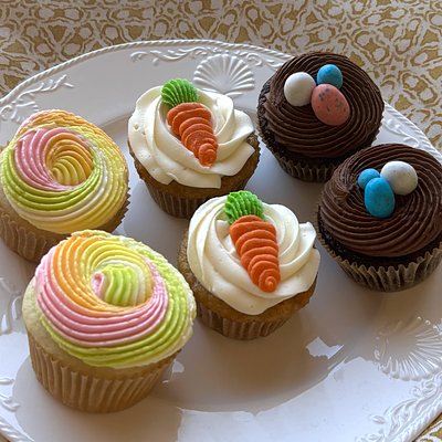 Half Dozen Assorted Easter Cupcake 