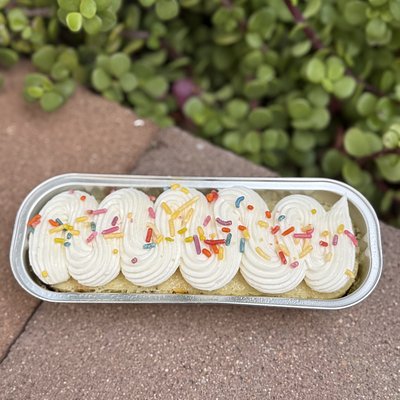 Birthday Mini Loaf Cake