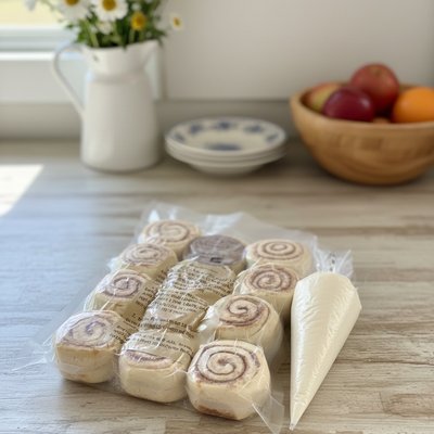 "Frozen" Classic Homestyle Cinnamon Rolls