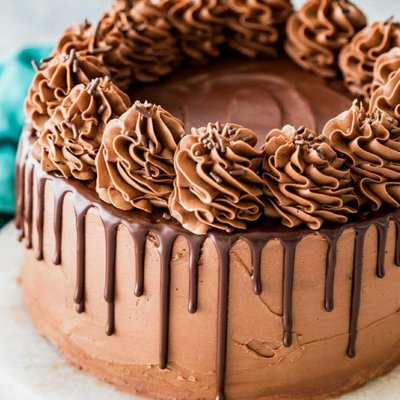 Triple Chocolate Drip Cake